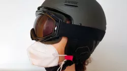 MASKENHALTER FÜR SKIHELM