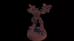 Mech - Crest3 AC Missile Dragoon