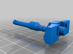 Megatron Tank Cannon [Kingdom Core Class Edit]