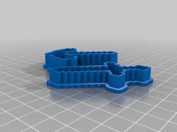 Minecraft pickaxe and sword - cookie cutters