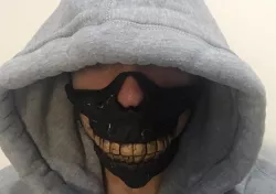 Monkey skull mask