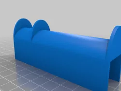 Monoprice MP10 filament holder tri-fence