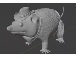 Opossum Cowboy