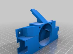 Part Cooling Fan Duct for R2X 14T with FlexionHT - MakerBot Replicator 2X mod