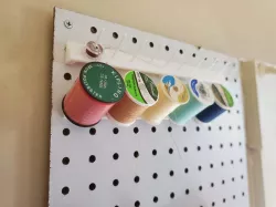 Pegboard Thread Holder