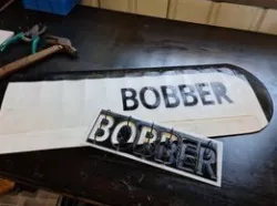 PlanePrint Big Bobber Paint Stencil