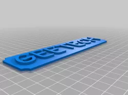 PLAQUE GEETECH A20M