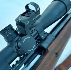 Prototype Vortex red dot sight mount, 30mm ring. High and low mount.