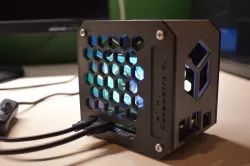 Raspberry Pi 4 Desktop tower Case