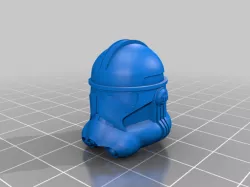 Realistic Phase 2 Clone Trooper Helmet Peg Hole - Black Series