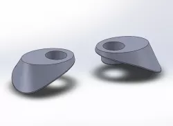 Rear Fairing Rubber Spacer for Aprilia RS 125 2T (1995-1998)