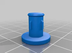 Retention pin for Lower Dishwasher Wheel.  