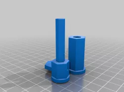 REV odometry though bore encoder mount for FTC