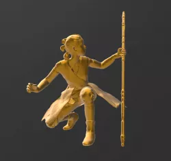 Rey Skywalker with Quarterstaff