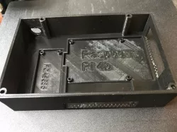 Rubik cube solver robot Raspberry Pi 4b Base