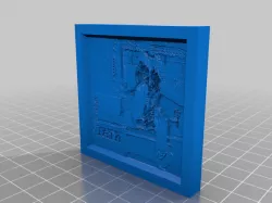 Serial Experiments Lain Lithophane