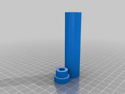 Simple Long Tube Container