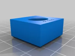 SLA printer accuracy/tolerance test