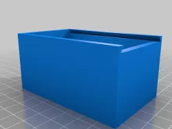 sliding lid box