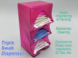Triple Swab Dispenser