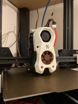 Voron Afterburner/StealthBurner Carriage Plate for Ender 3 V2