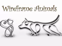Wireframe Animals