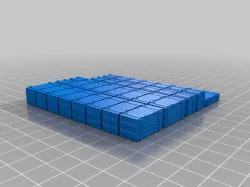 Wood Crates easy print