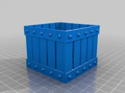 wooden box 