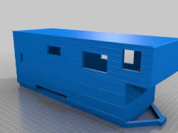 1/24 scale camping trailer for scx24