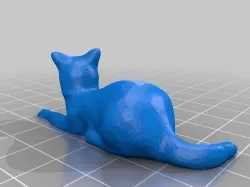 1:9 lying cat