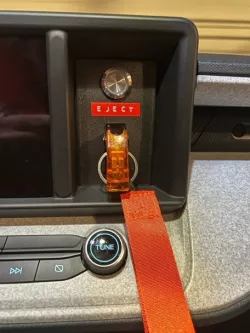 2022 Ford Maverick Cubby Eject Plate