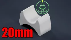 20mm PVC Pixel Spacer Block for 12mm Bullet Pixels