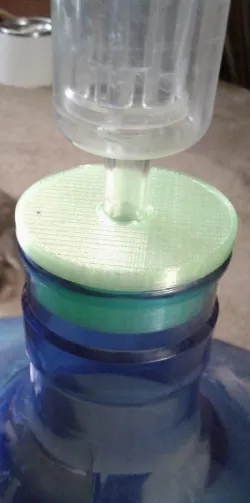 5 gallon water jug brew cap