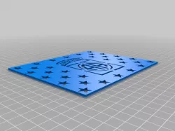 82nd airborne flag stencil