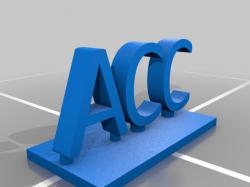 acc football logo for hurricanes png 3D Models | Page 1 | STLFinder