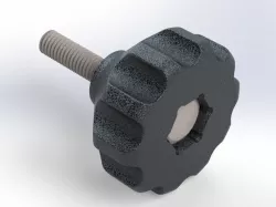 Adjusting Locking Knob for M4 hexagon head screw DIN 4017 (933)