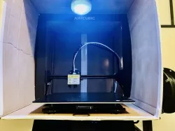 Anycubic Mega X Easy DIY Large 3D Printer Enclosure Cover Box with Electronics Overheating Prevention; No 3D Print Parts Needed