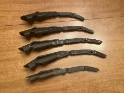 Articulated finger extensions - Simplified Parts