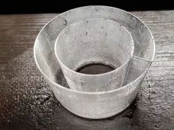 Avocado seed boat - vase mode