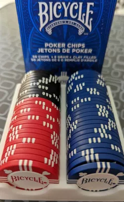 Bicycle Brand Poker Chip Holder