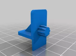 Cabinet shelf peg