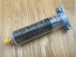 Cap for Single-Dose Coffee Storage Syringes