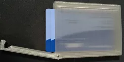 card box with magnetic lid