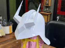 Char Aznable Cosplay Helmet and Mask
