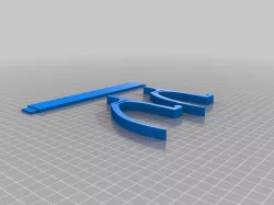 Cintiq 22" top keyboard holder (for thin keyboards)