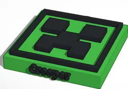 Creeper keychain