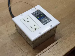 Decora Wall Plate Adapter for Tiny Reflow Controller