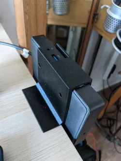 Dell WD15 Dock Ikea Linnmon Desk Mount
