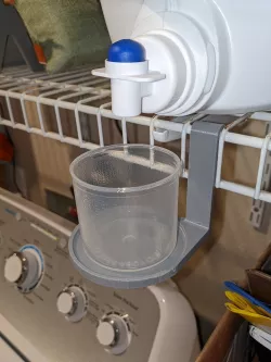Detergent Cup Holder for Wire Racks