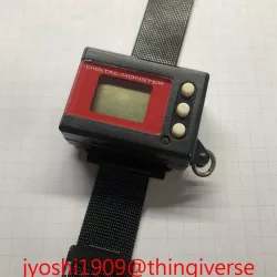 Digimon Mini Battery Cover Watch Band Adapter